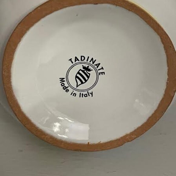 Beautiful Vintage Italian Ceramic Pitcher Tadinate Hand Painted Sangria Pitcher - Picture 6 of 9